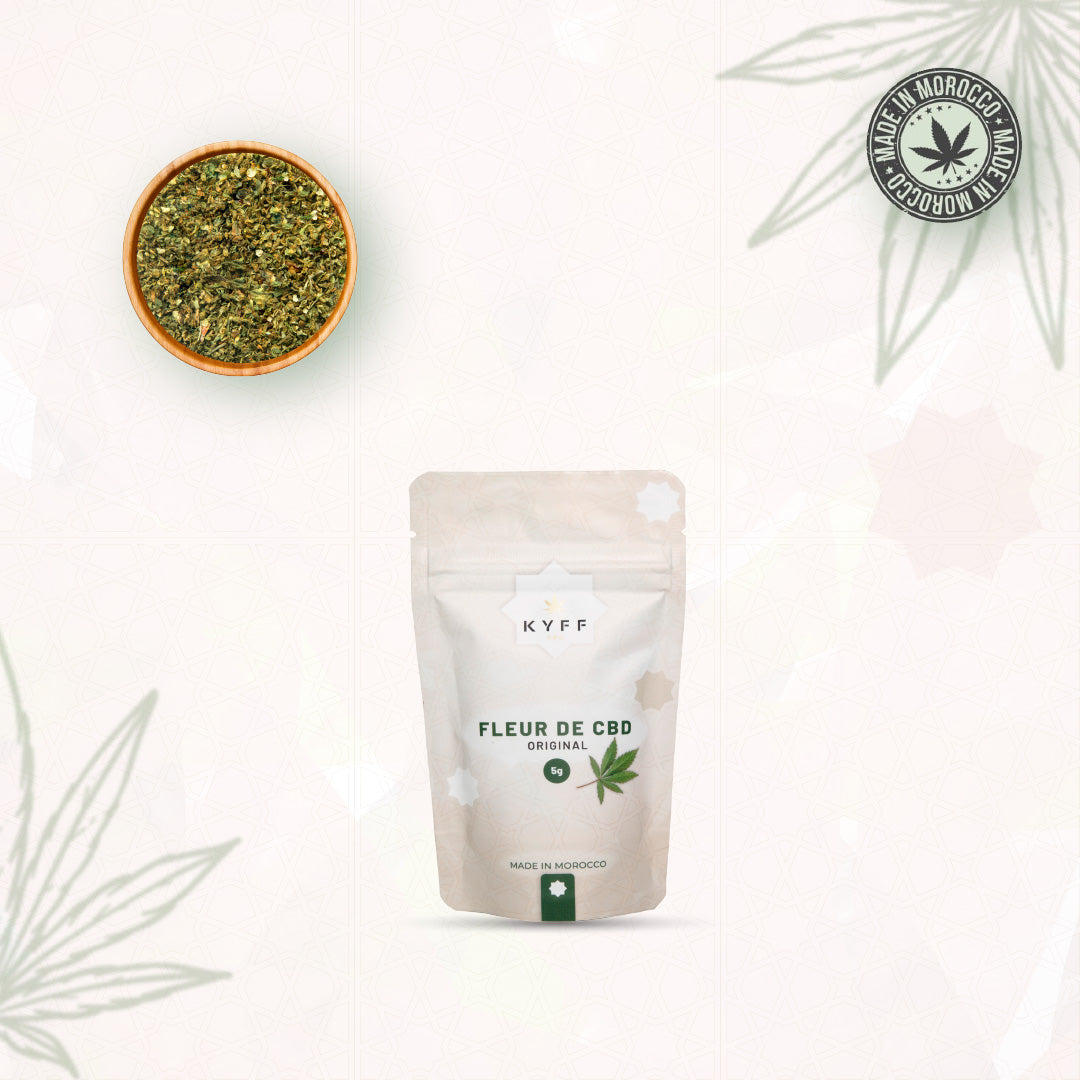 Kyff CBD flower infusion original pouch