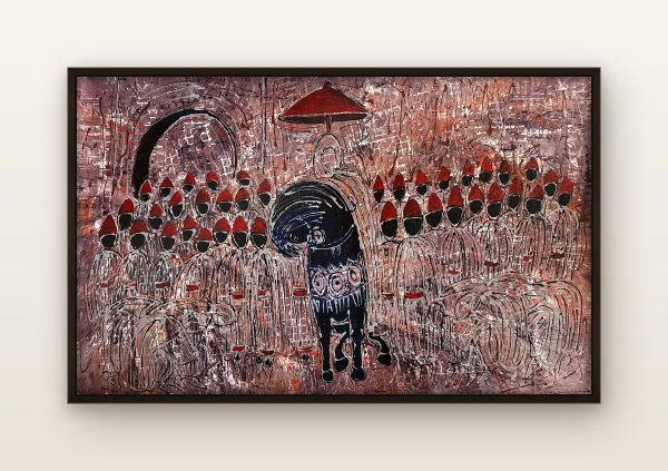 The Rider Under the Red Canopy
